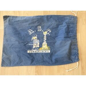 Vintage ASC Lumberjacks Small Duffle Bag Drawstring